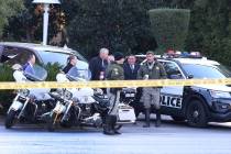 Las Vegas police are investigating a hit-and-run crash involving a pedestrian on the Las Vegas ...
