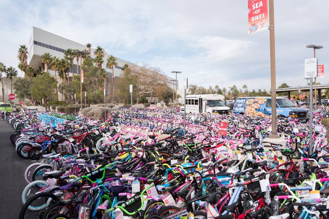 Hundreds of bikes are donated each year to local children in need as part of the annual 98.5 KL ...