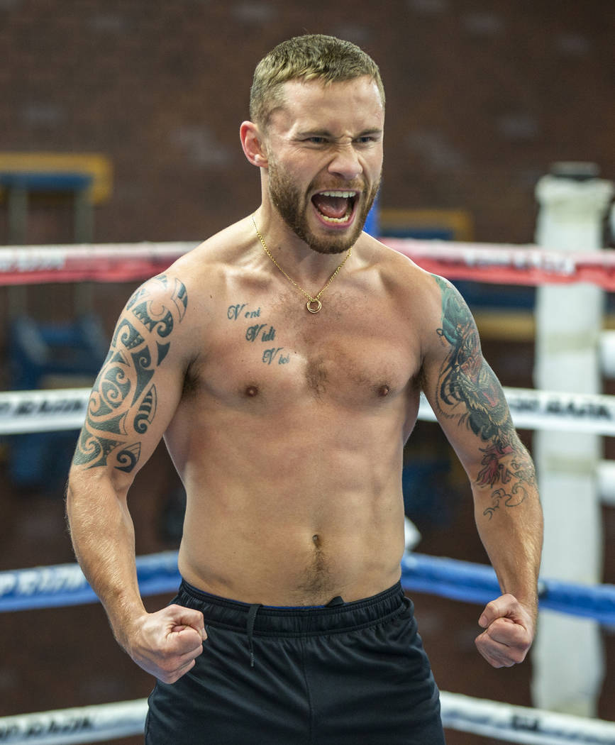 Carl Frampton Ready For Las Vegas Return Former World Boxing Champ Las Vegas Review Journal
