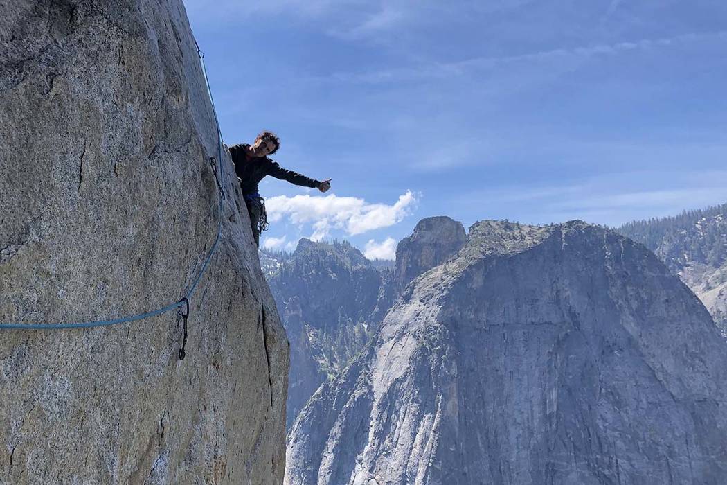 Death rock climber Rock climber