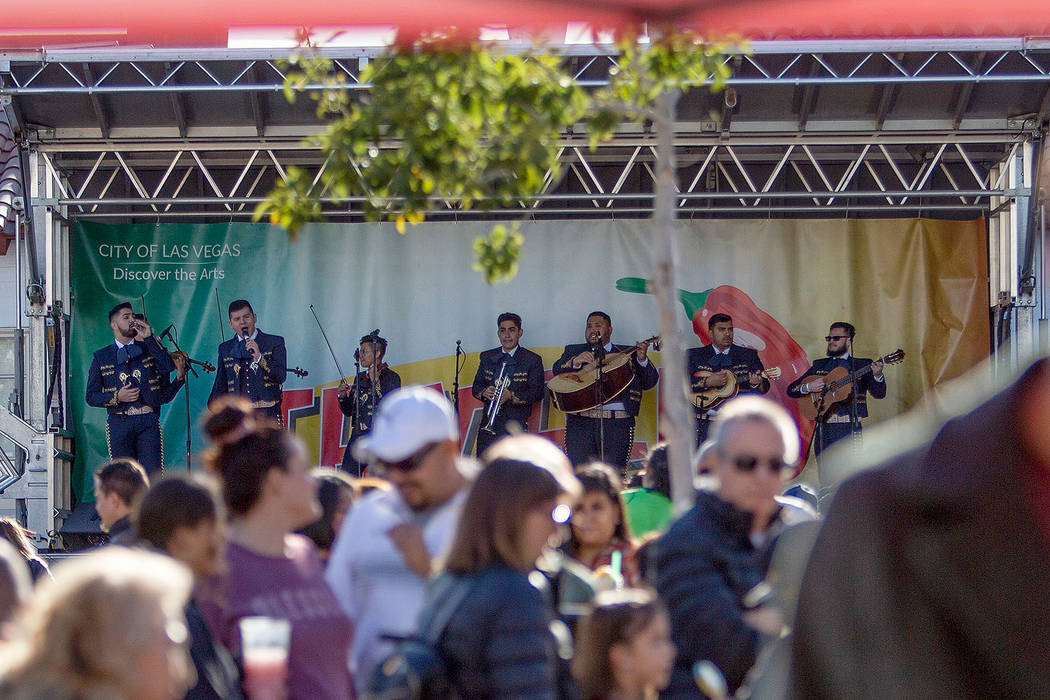 The Las Vegas Tamale & Mariachi Festival brought traditional dance and
