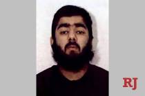 This undated photo provided by West Midlands Police shows Usman Khan. UK counterterrorism polic ...