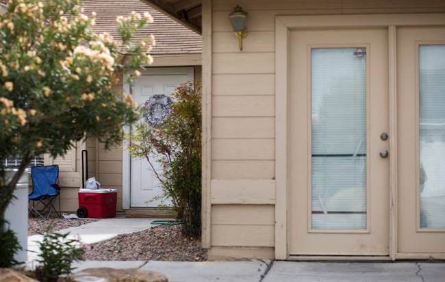 Connie Lewis's former King Futt's PFM rental home in North Las Vegas, Thursday, Nov. 14, 2019. ...