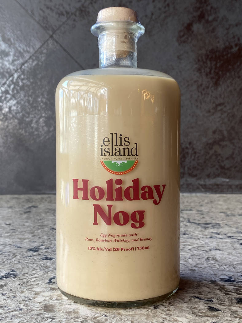 Holiday Nog from Ellis Island. (Ellis Island)