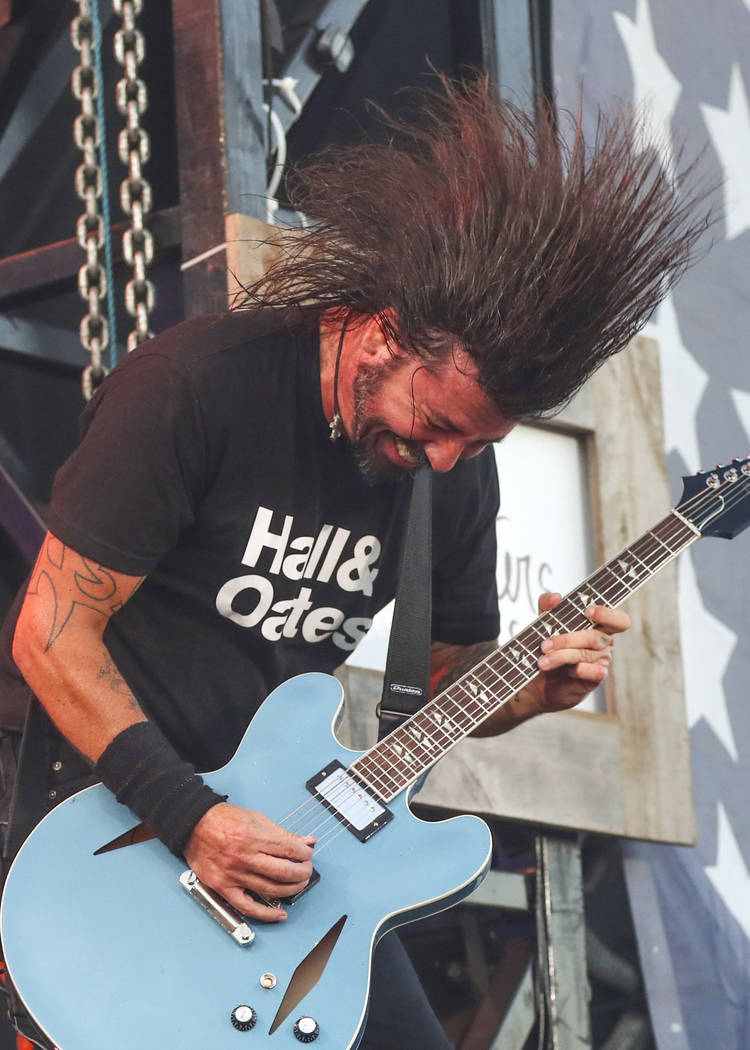 Dave Grohl of the Foo Fighters performs at Pilgrimage Music and Cultural Festival at The Park a ...