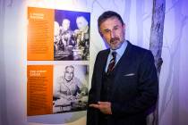 David Arquette is shown at The Mob Museum after a screening of "Mob Town," which premiered at T ...