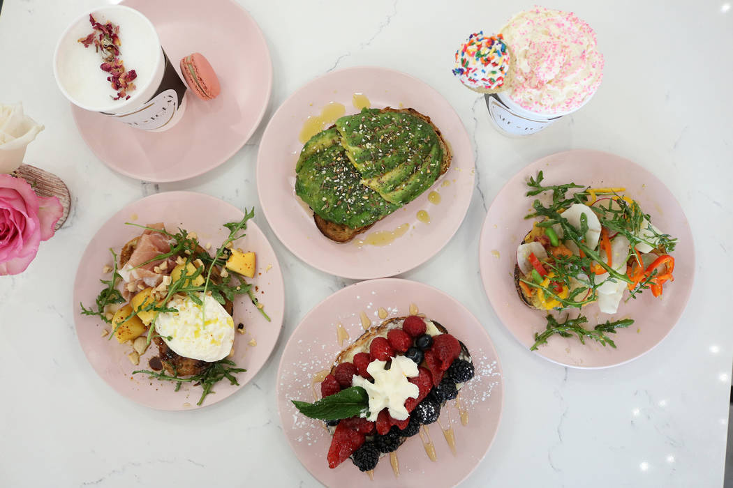 Cafe Lola at 4280 S. Hualapai Way in Las Vegas serves light bites in a feminine cafe. A second ...