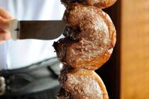 Picanha being served at Fogo de Chao. (Review-Journal file photo)