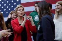 Sen. Elizabeth Warren, D-Mass. (AP Photo/Elise Amendola)
