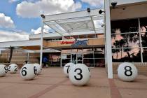 The Arizona lottery headquarters is shown Friday, April 12, 2019, in Tempe, Arizona. (AP Photo/ ...
