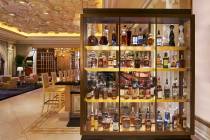 Tower Suites Bar's new liquor cabinet houses some of its finest spirits, including top American ...