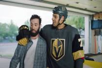 Golden Knights' Ryan Reaves appears in a PSA for the Southern Nevada Water Authority. (Screen c ...