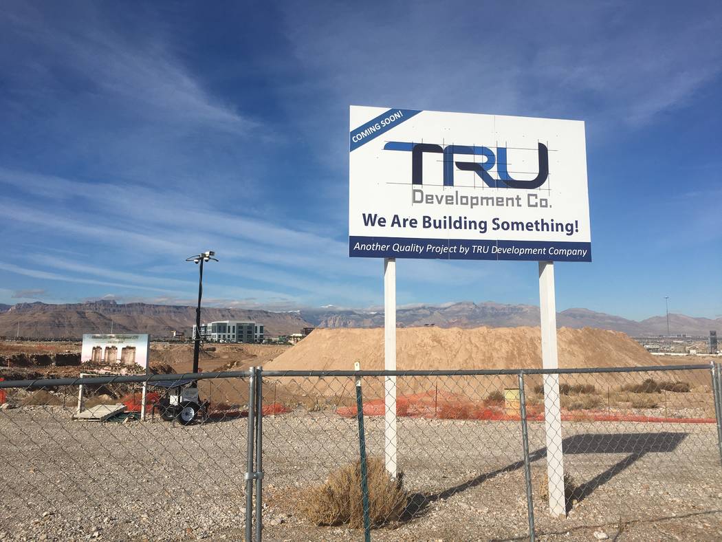 Tru Development Co. has filed plans to build an apartment complex near Buffalo Drive and the 21 ...