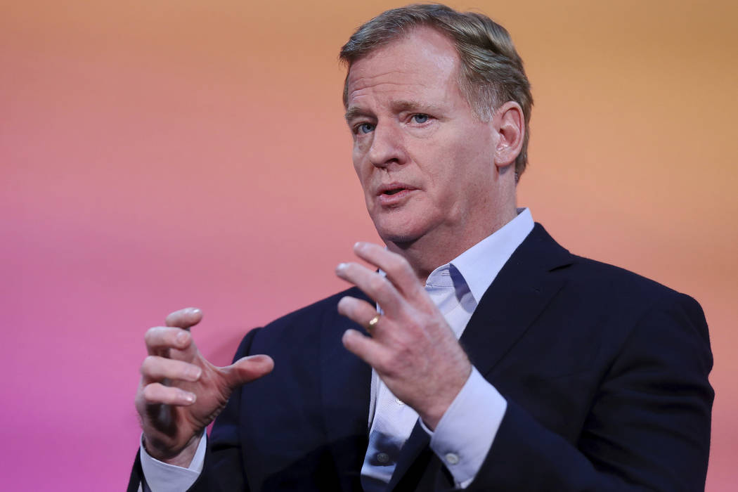 NFL Commissioner Roger Goodell discusses a new initiative with AWS that will transform player h ...