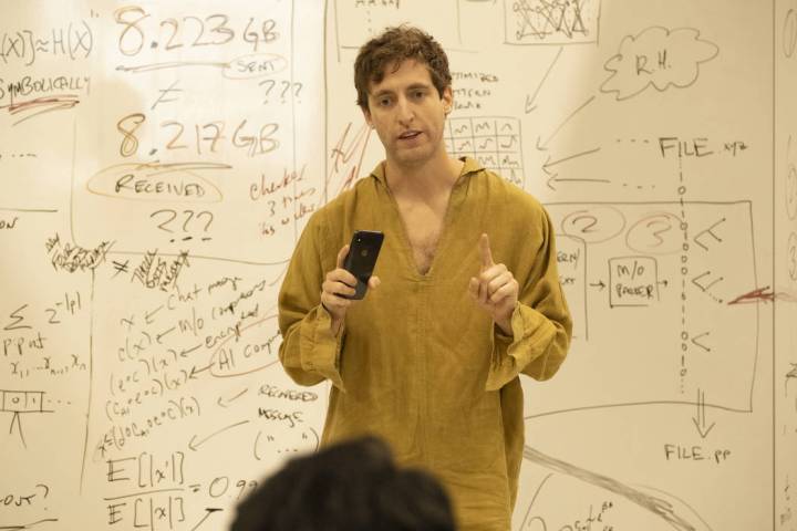 Richard (Thomas Middleditch) in a scene from "Silicon Valley" (Eddy Chen/HBO)