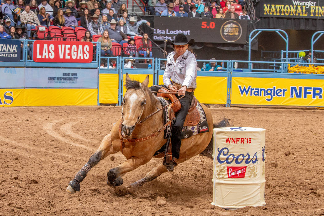Lisa Lockhart is on her 14th consecutive trip to the season-ending Wrangler National Finals Rod ...