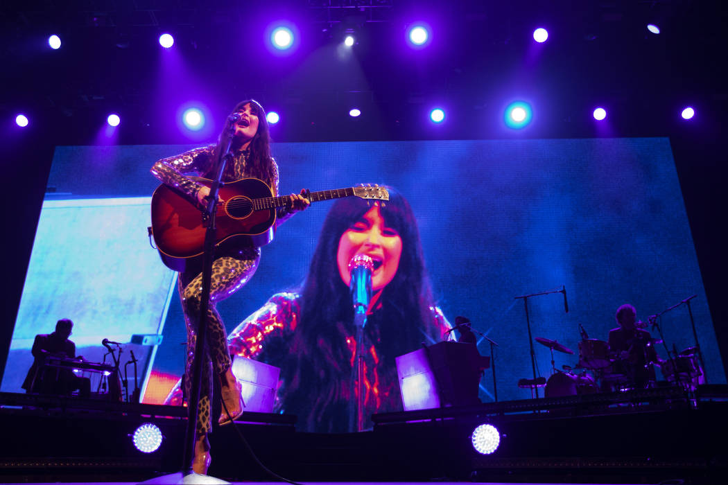 Kacey Musgraves sings songs from her Grammy-winning album, Golden Hour, at Intersect Festival o ...