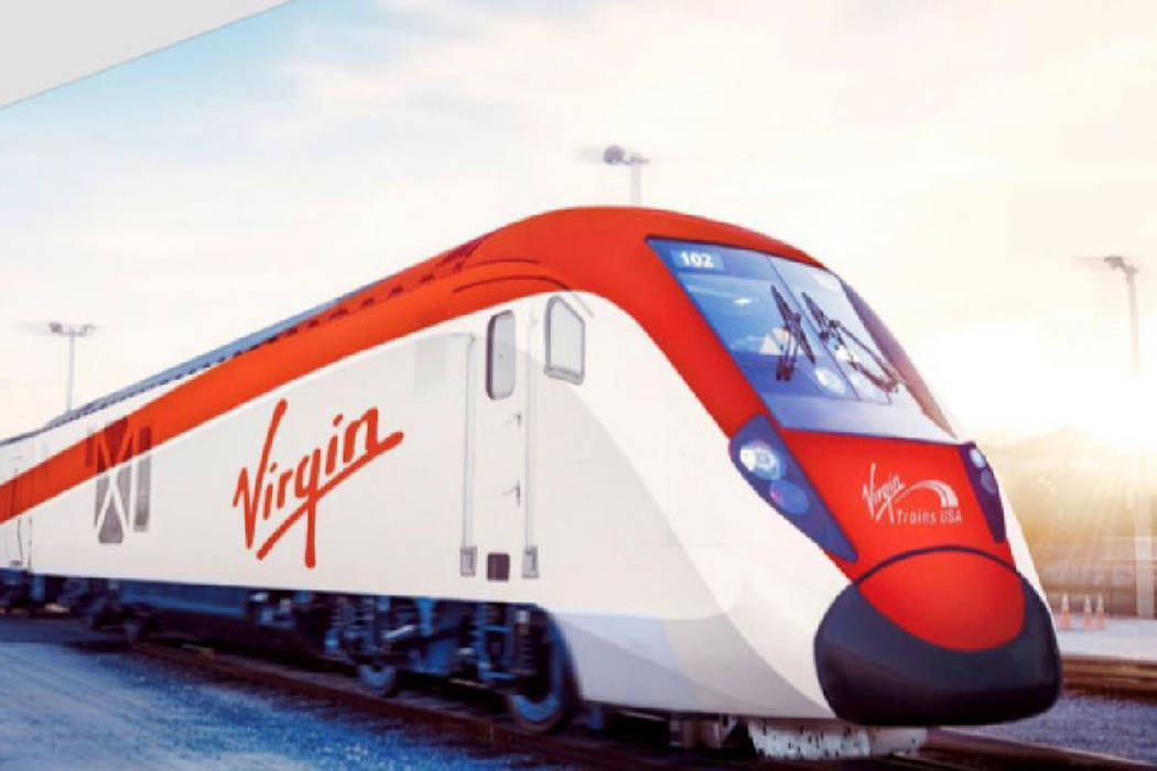 Clark County officials vowed their support Tuesday of the financing plan Virgin Trains is set t ...