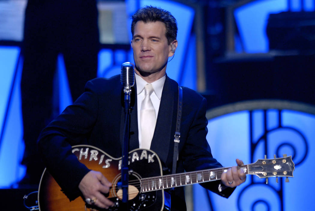 Chris Isaak will perform some of his hits mixed with Christmas songs this weekend at the Encore ...