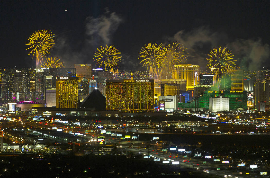 New Year S Eve Events Around The Las Vegas Valley Las Vegas