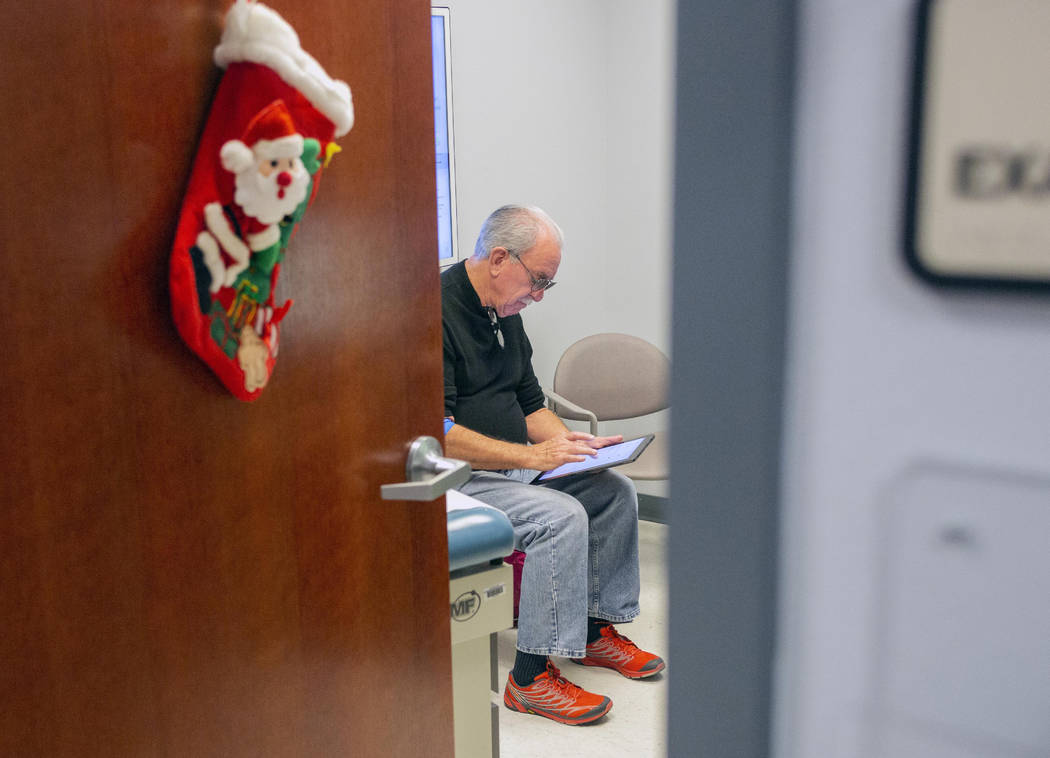 Fred Warnick, 73, the first patient in the world on a new lymphoma clinical trial, completes a ...
