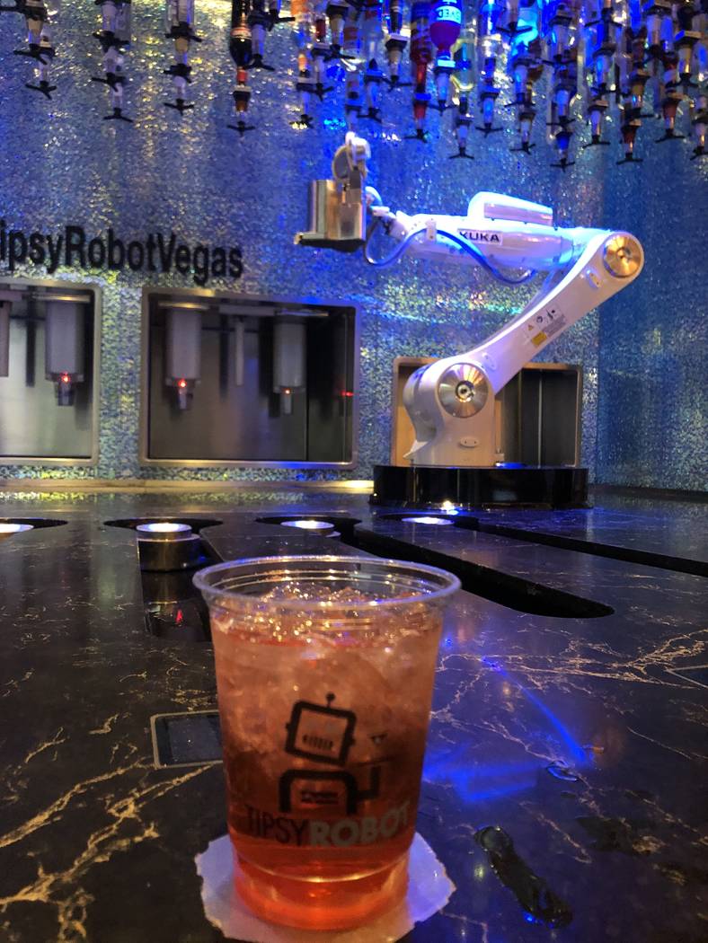 Tipsy Robot (Al Mancini Las Vegas Review-Journal)