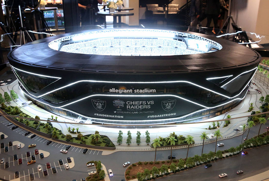 Las Vegas stadium, $2B facility awaits Raiders, VIDEO, Allegiant Stadium