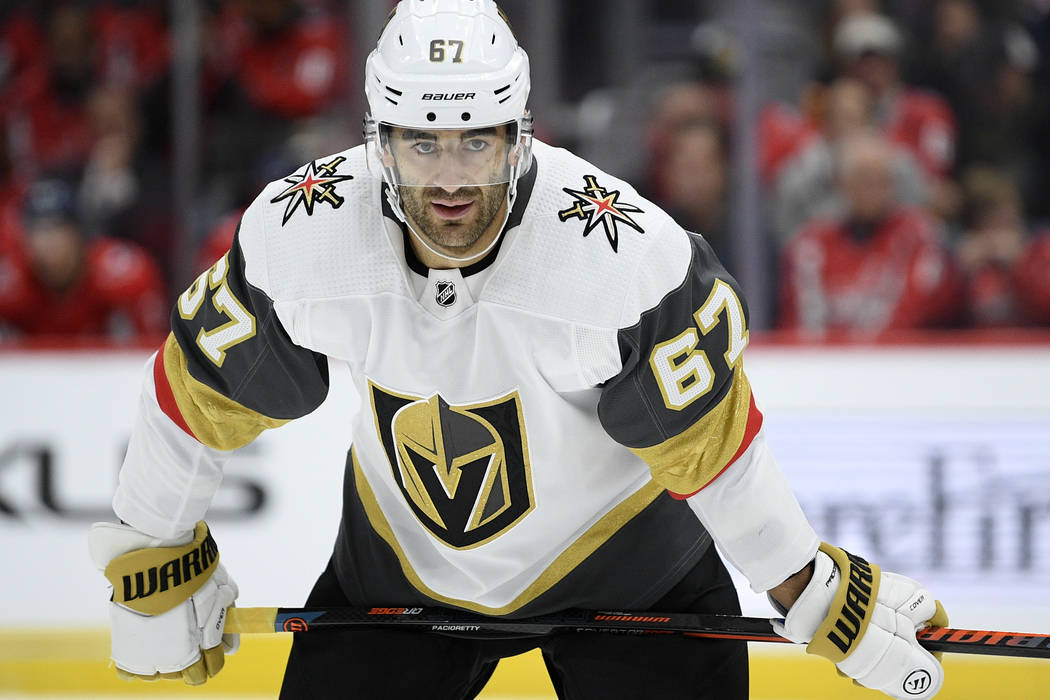 Golden Knights' Max Pacioretty named 