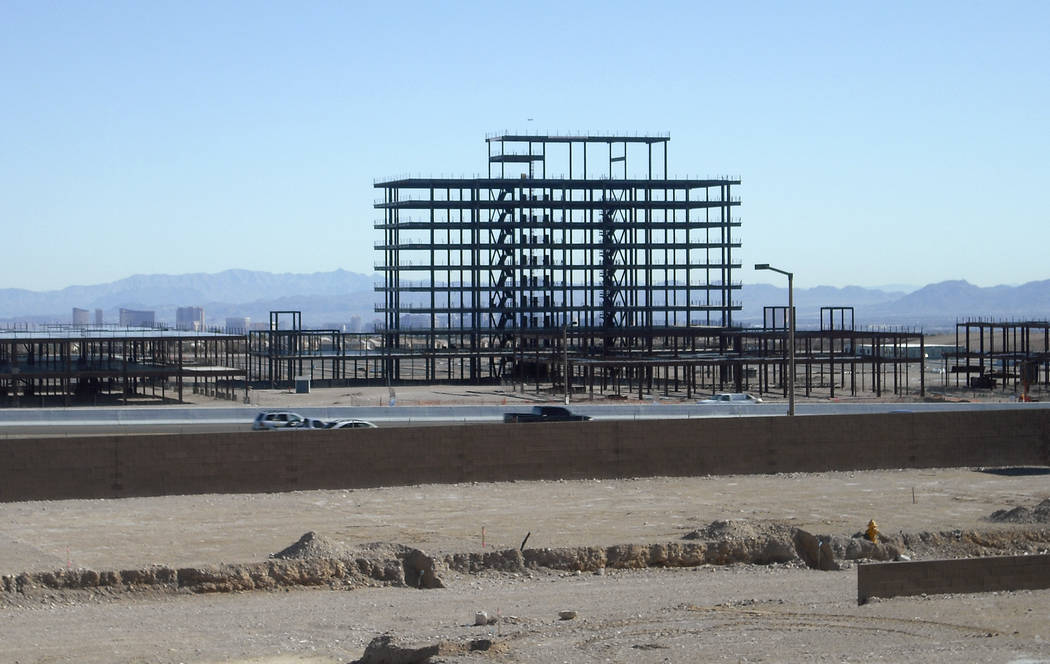 The outdoor mall now known as Downtown Summerlin is seen Dec. 14, 2008, in Las Vegas. The once- ...