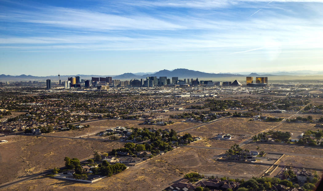 Large sections of undeveloped land in the southwest area of the city on Wednesday, Oct. 16, 201 ...