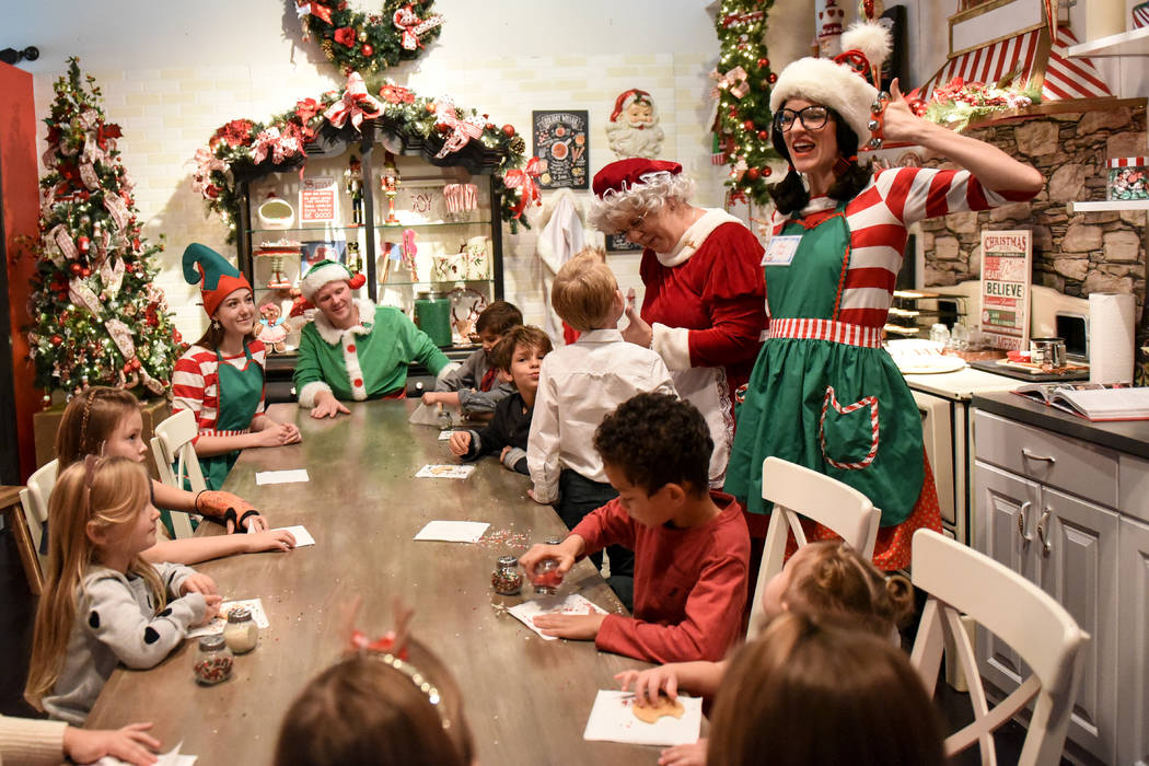 Tivoli Village is transformed into Operation Santa Workshop by founder Nicole Tomlinson of the ...