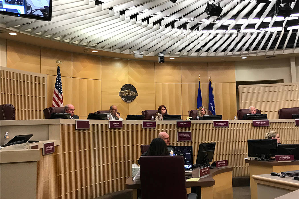 The Henderson City Council meets Tuesday, Dec. 17, 2019, to discuss developing a downtown techn ...
