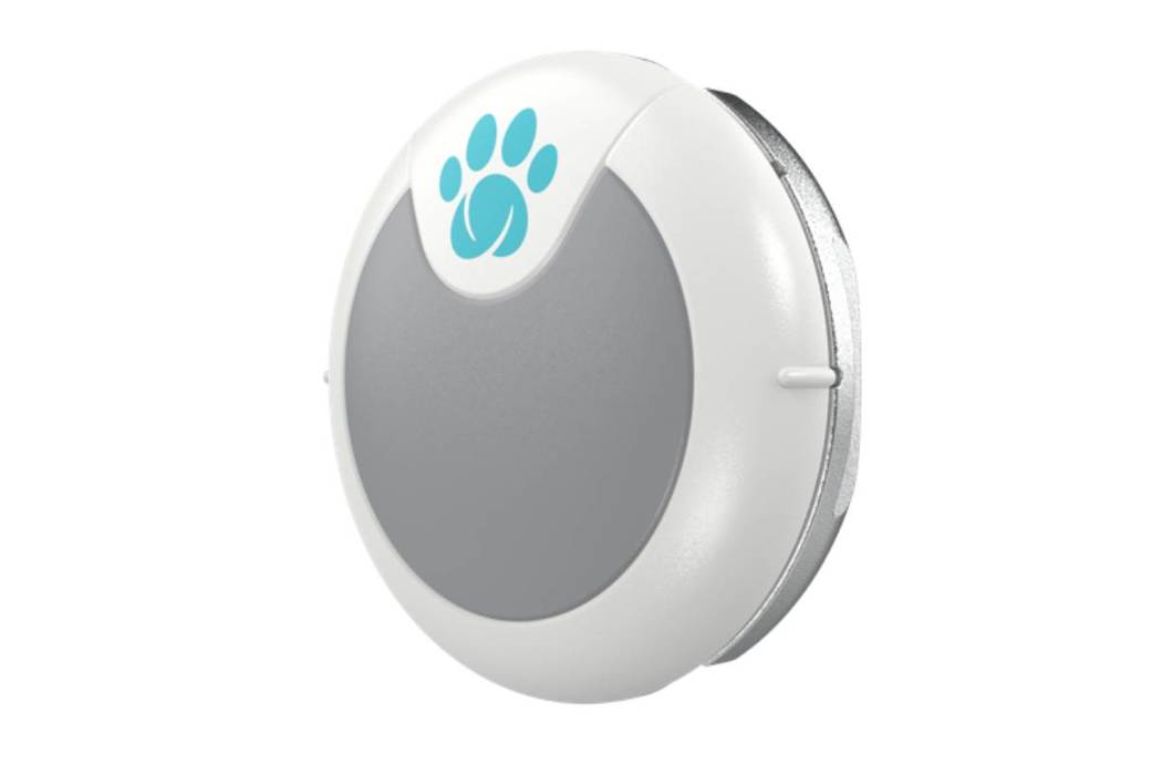 Sure Petcare’s Animo attaches to collars and uses Bluetooth to monitor a pet’s daily activi ...