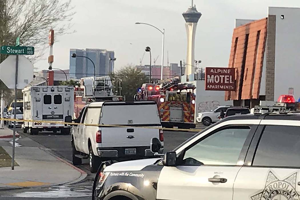 A fire at the Alpine Apartment Motel early Saturday morning left six people dead and displaced ...