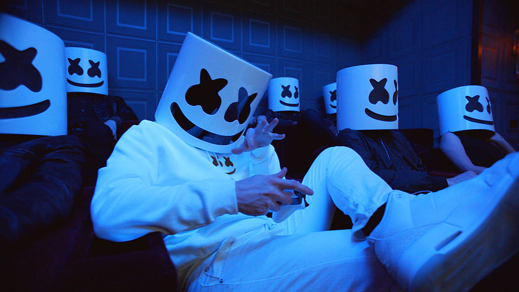 Marshmello featured in the Palms “Unstatus Quo” campaign. (Palms Las Vegas)