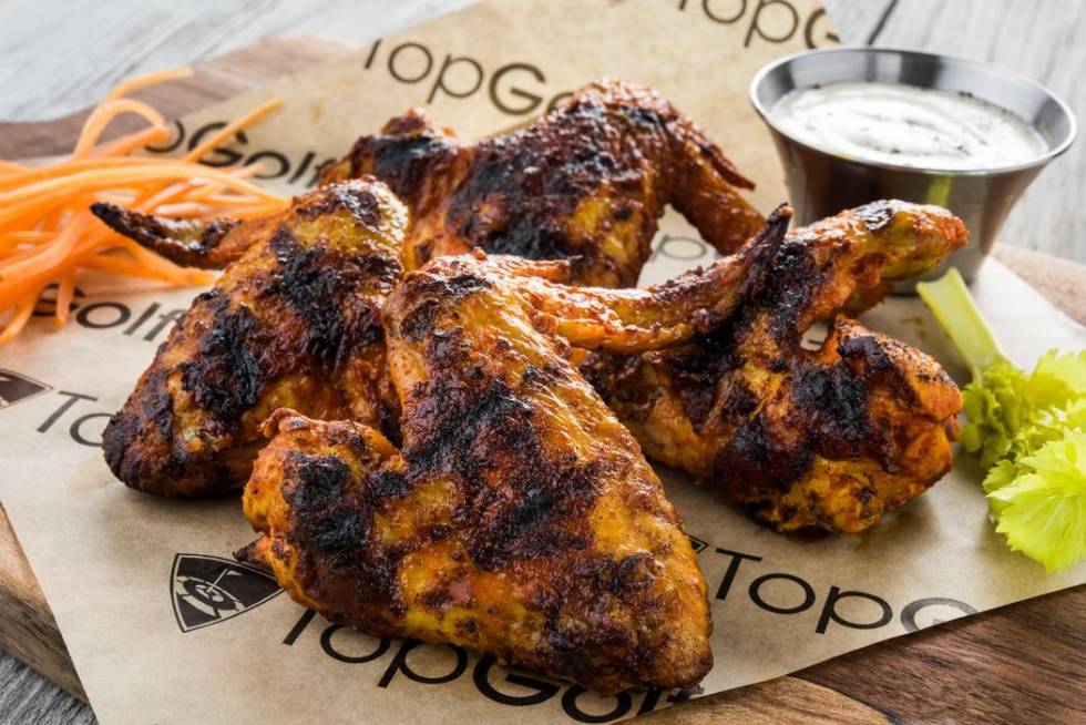 Backyard Wings at Topgolf. (Topgolf)