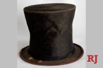 FILE - In this June 14, 2007 file photo, Abraham Lincoln's iconic stovepipe hat of questioned a ...