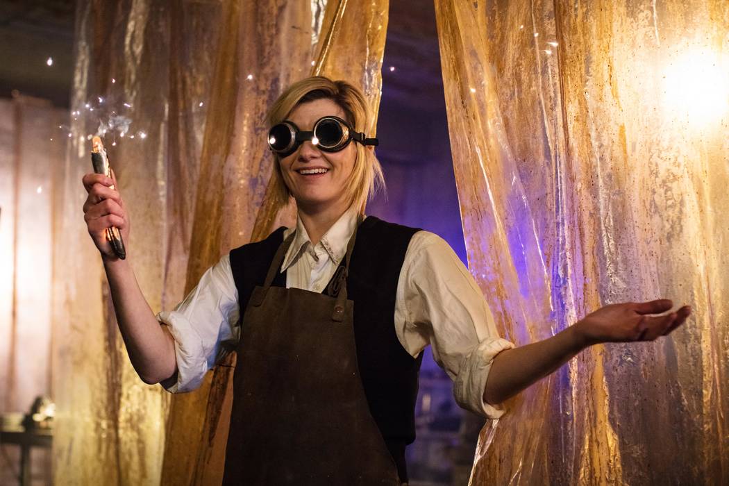 DOCTOR WHO Season: 11 Picture shows: The Doctor (JODIE WHITTAKER) Photo Credit: Sophie Mutevelian