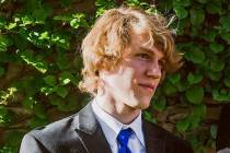 This undated file photo provided by Matthew Westmoreland shows Riley Howell. The North Carolina ...