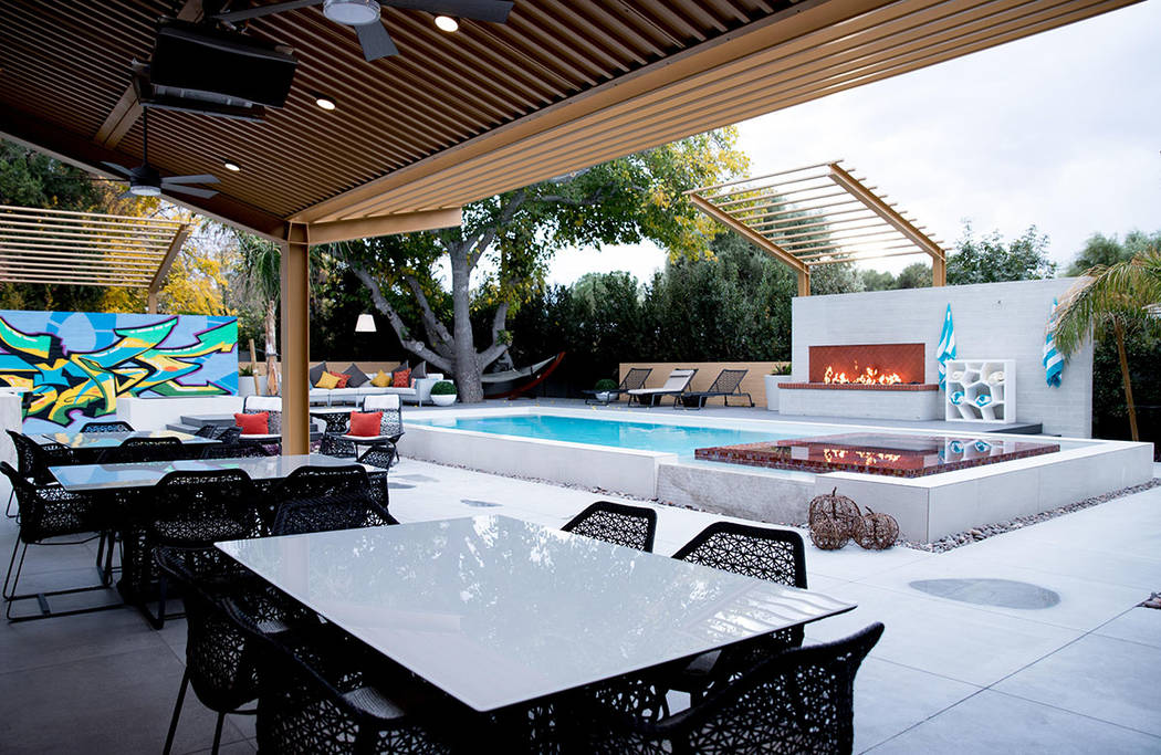 The pool area. (Tonya Harvey Real Estate Millions)