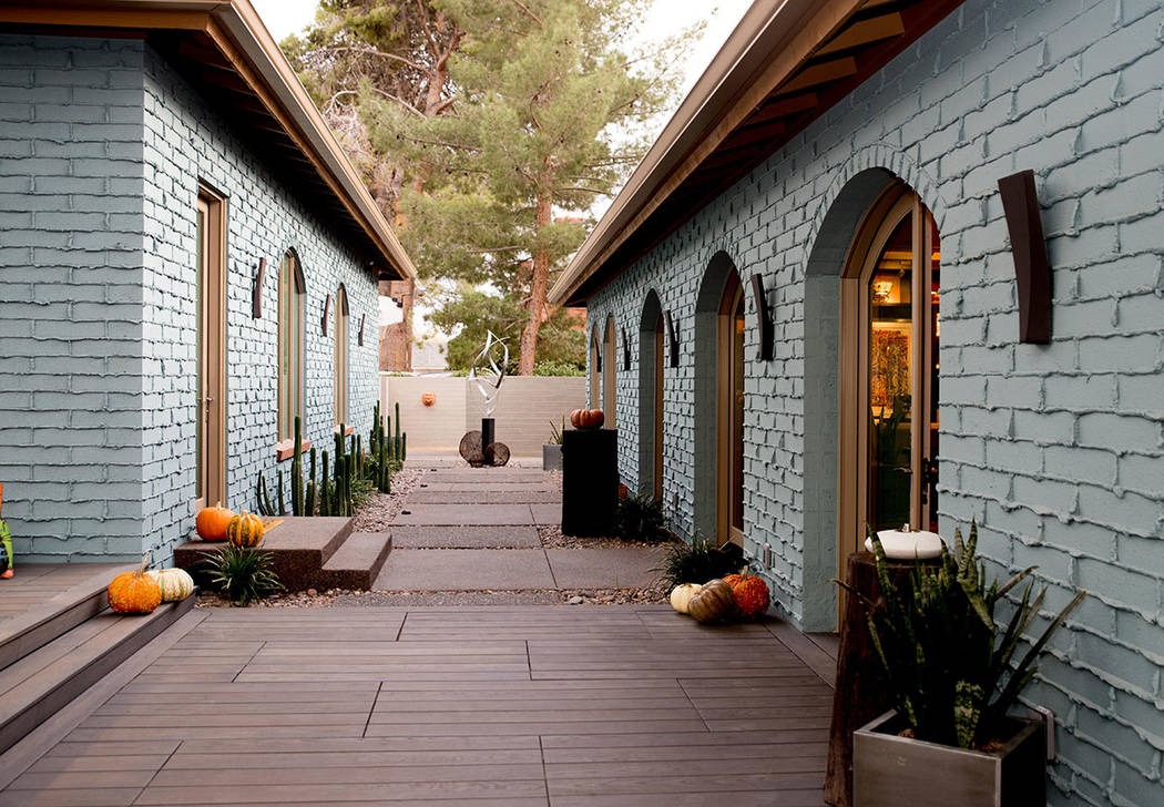 Tonya Harvey Real Estate Millions Architects John Klai and Jon Sparer designed this walkway in ...