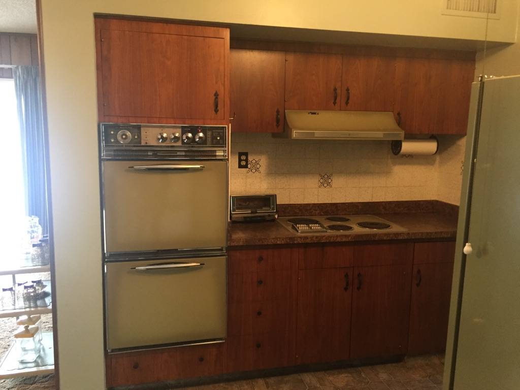 BEFORE: The kitchen. (Jon Sparer)