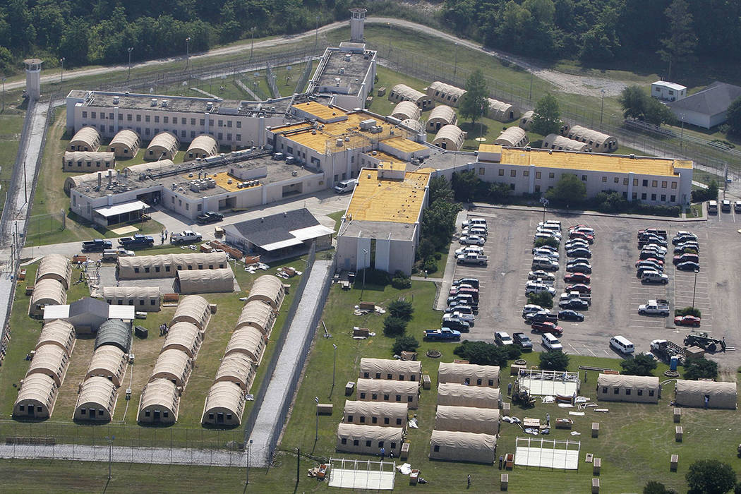 FILE - In this May 9, 2011 file photo, the Louisiana State Penitentiary at Angola is seen in We ...