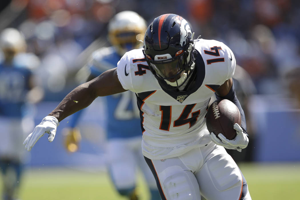 Courtland Sutton, Noah Fant strong receiving threats for