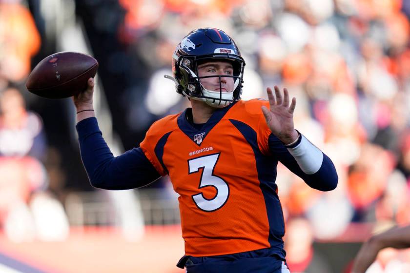 Drew Lock looks like the answer for Broncos Las Vegas