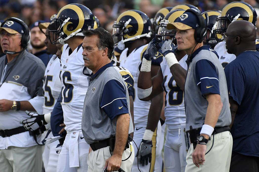Los Angeles Rams head coach Jeff Fisher. (Mark J. Terrill/AP)