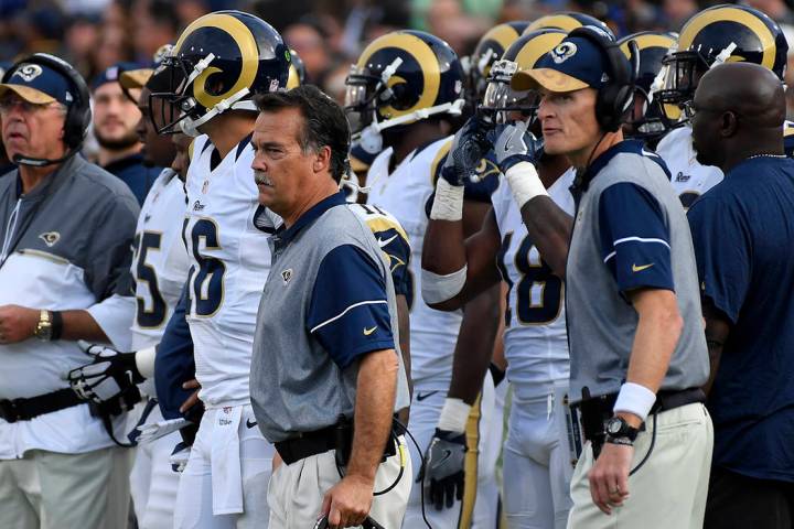 Los Angeles Rams head coach Jeff Fisher. (Mark J. Terrill/AP)