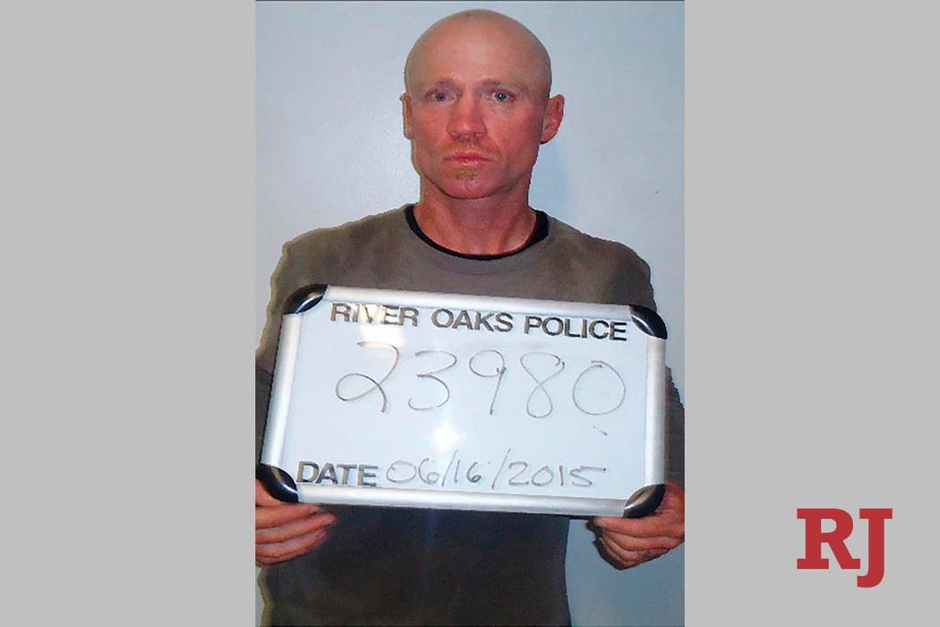 This June 16, 2015, photo provided by the River Oaks Police Department, in Texas, shows Keith T ...