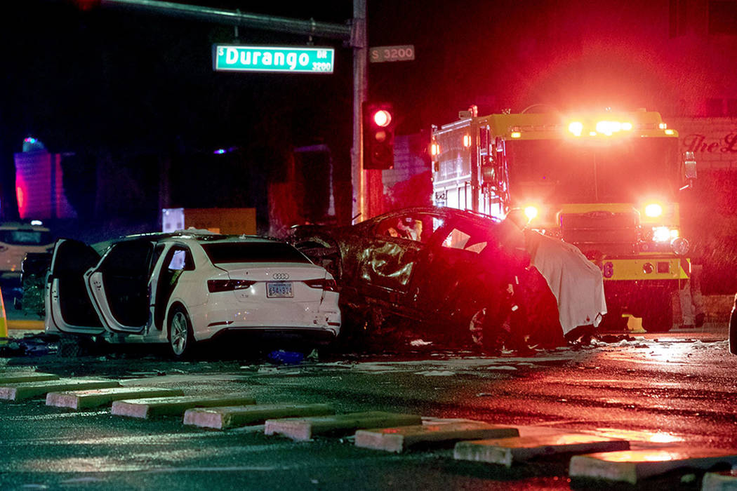 Man who caused, died in Las Vegas crash that killed 3