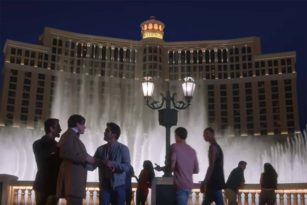 Screen grab from a 2018 ad in the Las Vegas Convention and Visitors Authority's “what happens ...